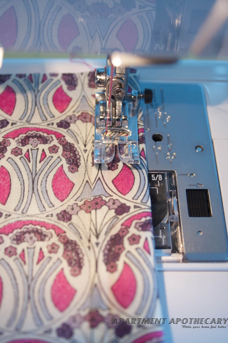 How to make an envelope Liberty cushion How to make an envelope Liberty cushion