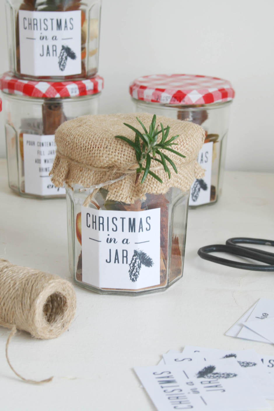 Christmas in a jar | Homemade Christmas present | Apartment Apothecary