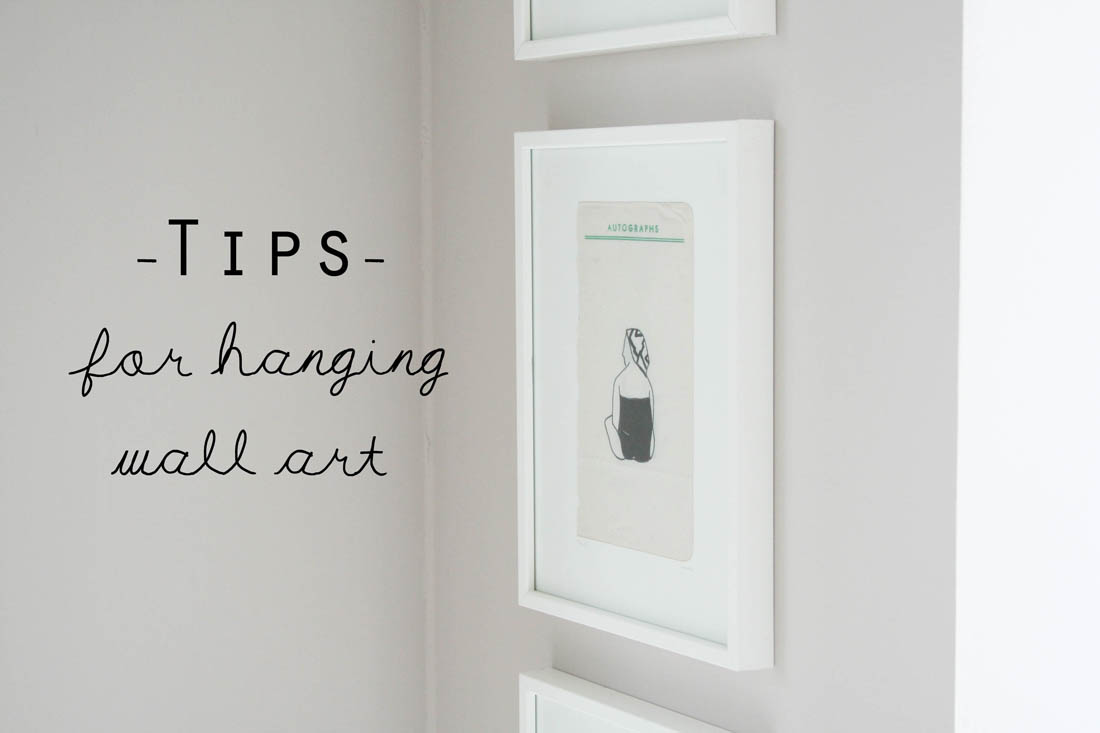 Tips for hanging wall art Apartment Apothecary
