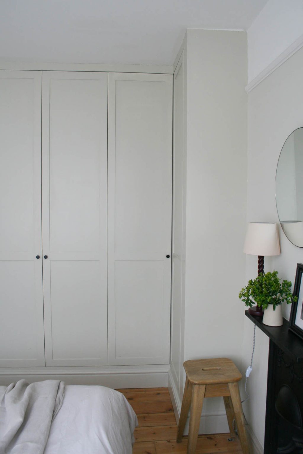 Pax corner wardrobe hack Apartment Apothecary