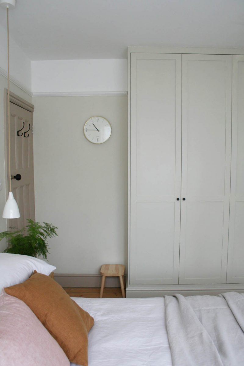 School House White walls and Shaded White wardrobes Apartment Apothecary